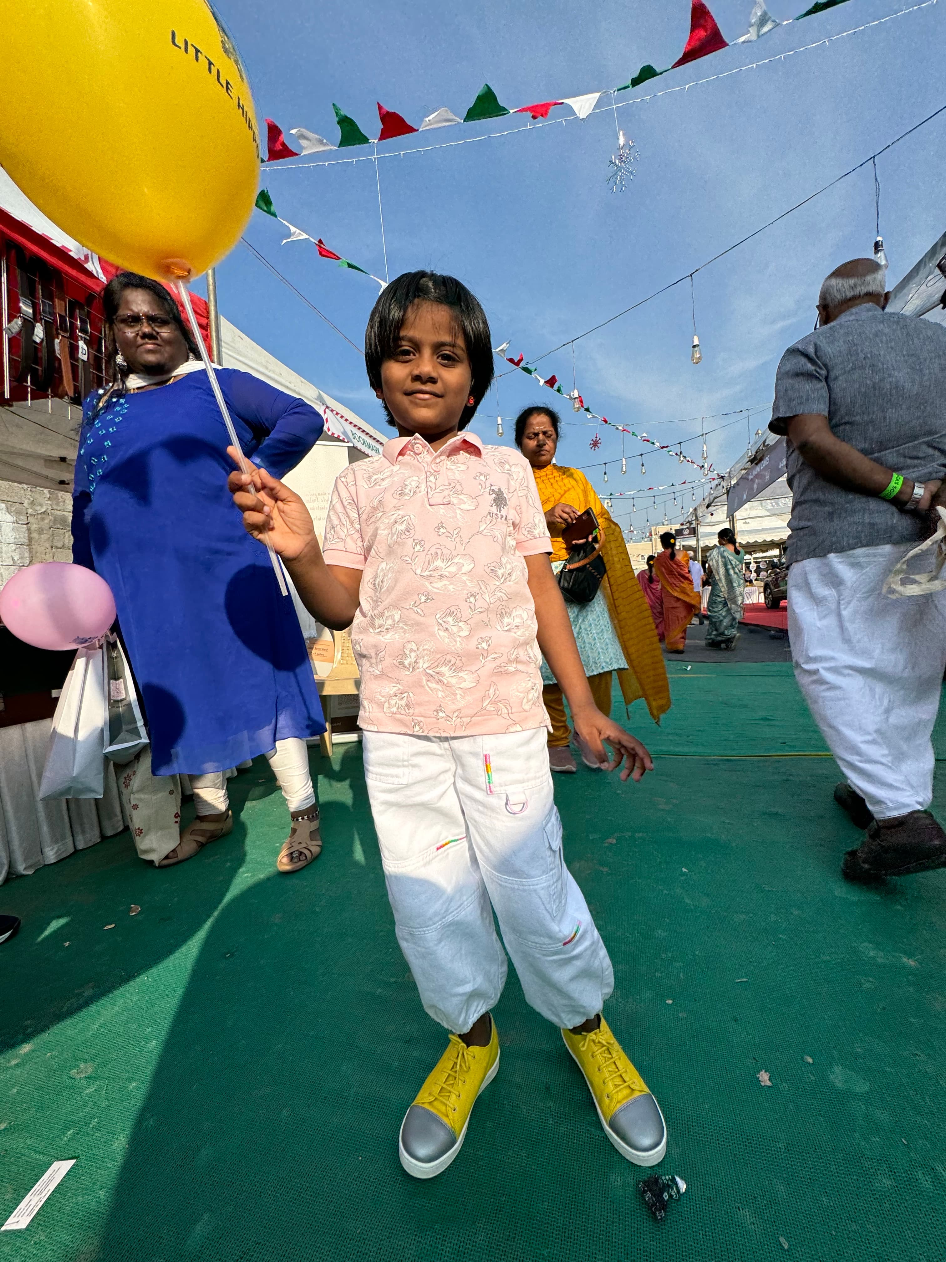 Kids outdoor activities in Naagu shoes